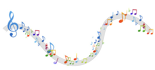 note, note musicali, pentagramma, music