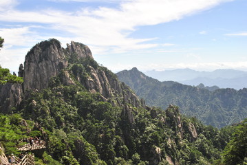 The Yellow Mountain in China