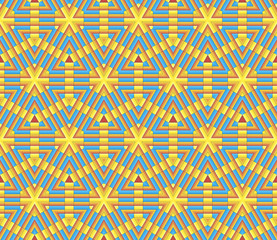 Abstract seamless color pattern