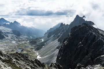 View from Mala Vysoka in Slovakian Tatras