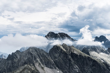 View from Mala Vysoka in Slovakian Tatras