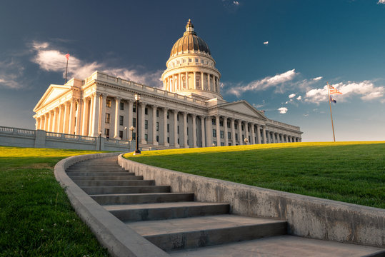 Utah State Capitol, Salt Lake City, Utah, USA