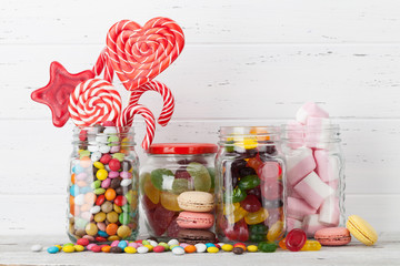 Colorful sweets