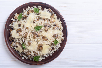 Traditional Italian risotto