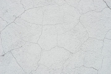 white painted cracked wall texture