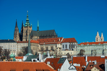 Prague Castle from Charles bridge