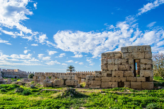 Ruins inside Kelibia Castle