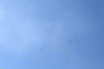 Ballons and sky