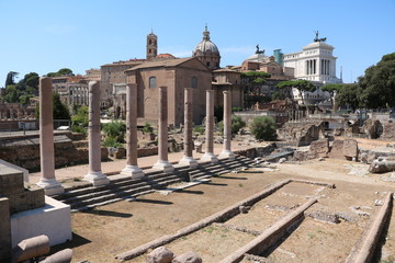 Fototapeta premium Forum Romanum in Rome, Italy