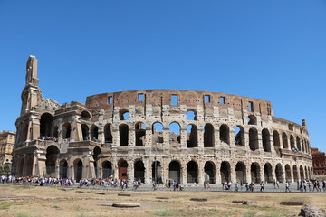 Fototapeta premium The Colosseum or Coliseum in Rome, Italy