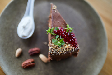 A Piece Of Chocolate Cake