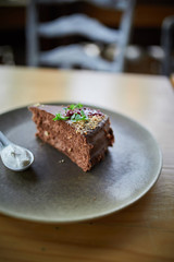 A Piece Of Chocolate Cake