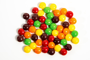 Multicolored candy