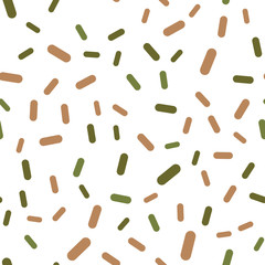 Light Blue, Yellow vector seamless template with repeated sticks.