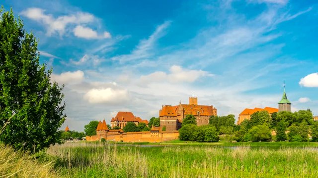 Teutonic Order castle in Malbork.