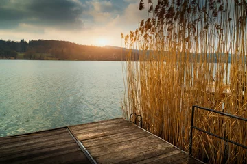  Pier on the lake © Creaturart