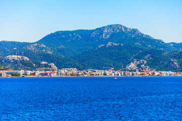 Fototapeta premium Marmaris city view in Turkey