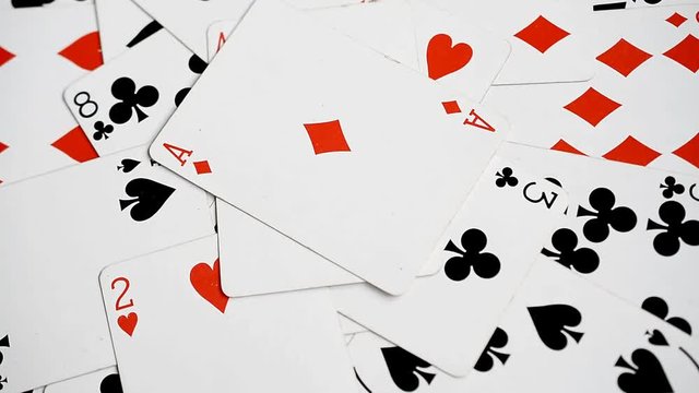 playing cards background, ace of Diamond
