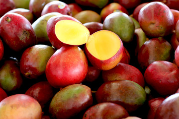 Red mange from Philippine selling in Farmer Market,CA