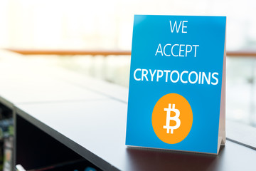 Bitcoin Virtual Money accept Sign