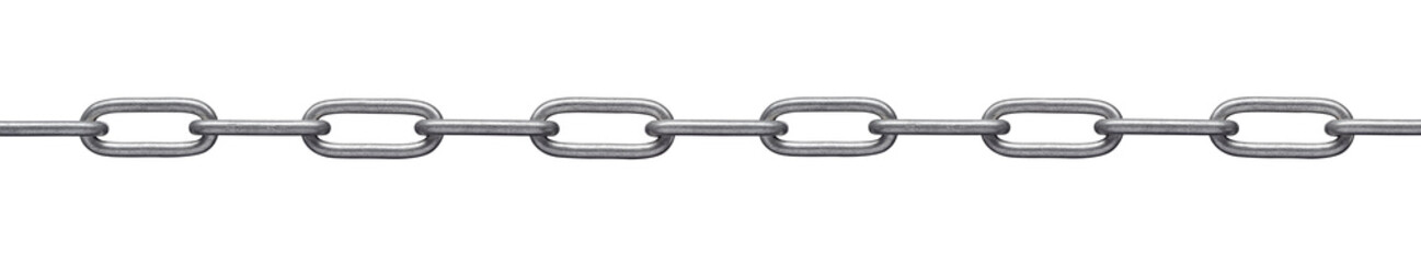 Obraz premium chain link metal steel