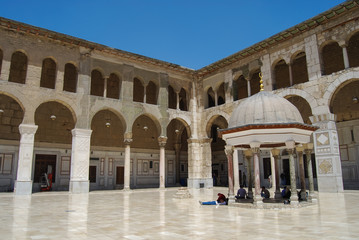 Fototapeta premium The Umayyad Mosque, Damascus. Syria.