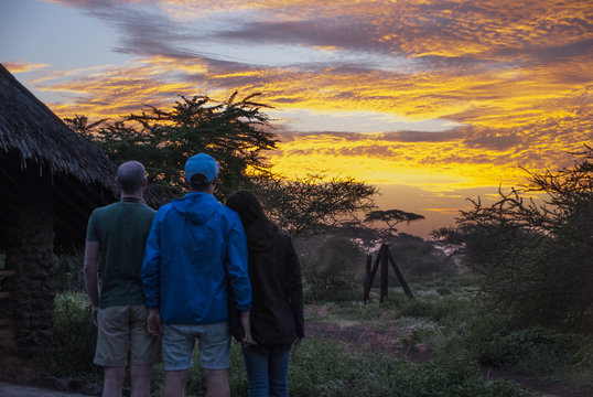 Amboseli National Park Kenya Sunrise