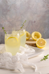 Cold lemonade