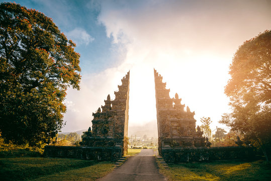 Hindu gate in Bali