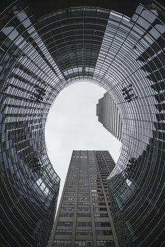 NYC Look Up Portrait II