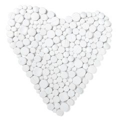 Heart Symbol Made of Pills
