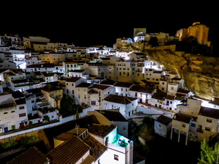 Setenil de las Bodegas. Beautiful village of Cadiz. Andalusia. Spain