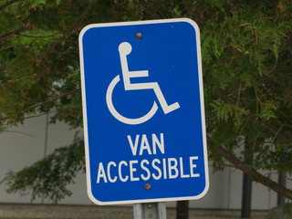 Parking for disabled or wheelchair