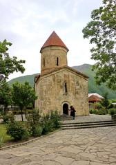 Fototapeta na wymiar Ancient Albanian Church in Sheki