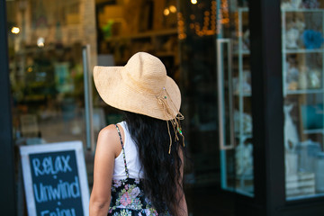 Window Shopping at the Mall