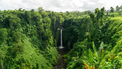 Breathtaking Sopoaga falls in Samoan paradise