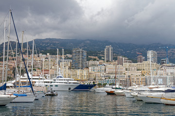 Monaco - Storm on Monte Carlo