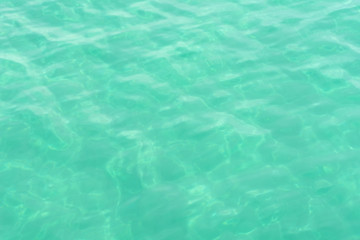 glare on the sea surface