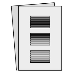 documents paper isolated icon