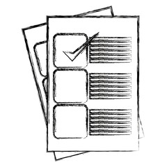 documents paper isolated icon