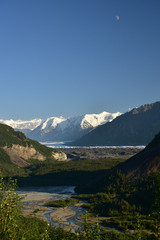 Naklejka na ściany i meble Glenn Highway, Alaska, scenery