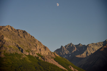 Glenn Highway, Alaska, scenery