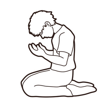 recommend clip art: Prayer, Christian praying cartoon graphic vector