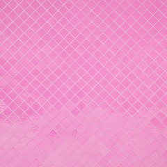 Pink mosaic texture and background.