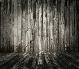 old wooden interior