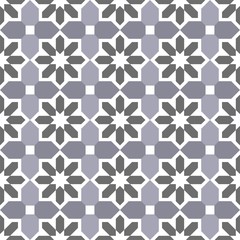 Islamic geometric seamless pattern