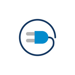 Cable House Renovation Logo Icon Design