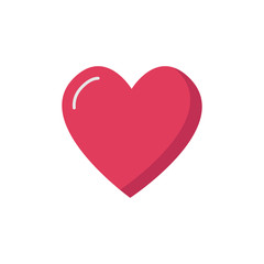 Fototapeta na wymiar Love And Valentine Logo Icon Design