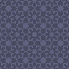Islamic geometric seamless pattern