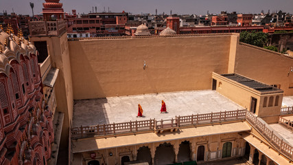 Hawa Mahal terraces